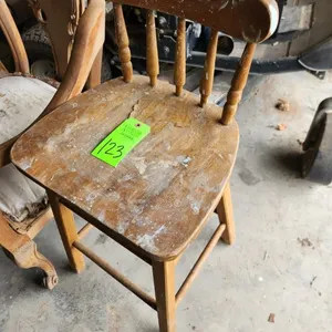 Vintage Wood Stool