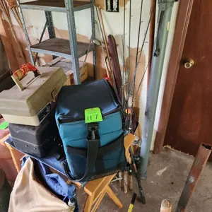 Fishing Rods, Tackle, & Camp Gear