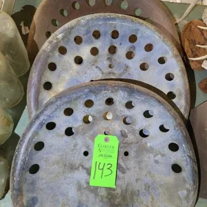 Antique Tractor Seats 3 ct.