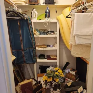 Contents of Closet in Front Bedroom