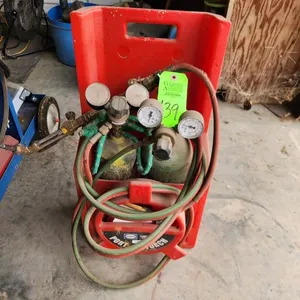 Lincoln Electric Port-A-Torch Kit with Oxygen & Acetylene Tanks