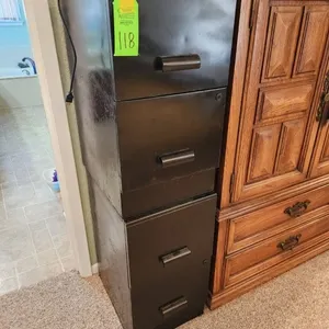 2 Two-Drawer Filing Cabinets
