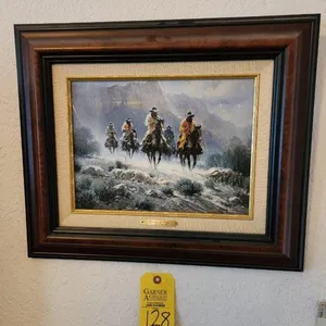 Beacon of Hope - G. Harvey on Canvas - Thomas Kinkade Frame