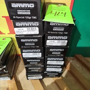 Ammo Inc. 38 Special 125 GR TMC - 13 ct.