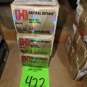 Hornady Critical Defense 44 SPCL - 3 ct.