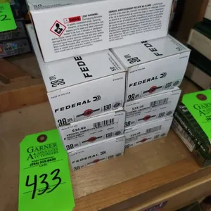 Federal 38 Special Range Target Practice