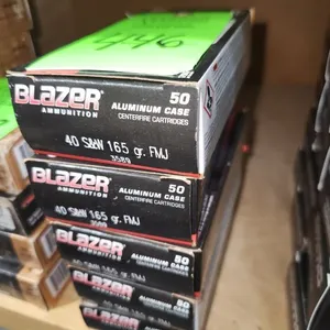 Blazer 40 S&W 165 GR FMJ - 5 ct.