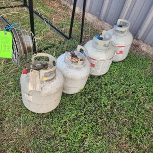 Four Propane Tanks