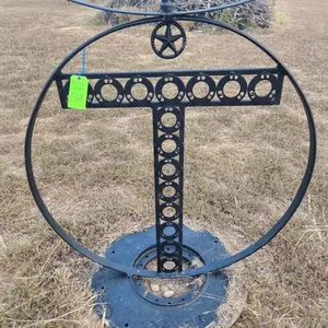 "T" Metal Yard Art