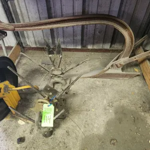 Antique Plow & Metal Art
