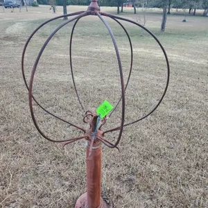 "Great Pumpkin" Metal Yard Art