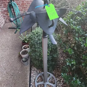 Metal Yard Art - Front Porch