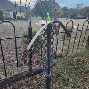 Metal Yard Art - Back Porch Area