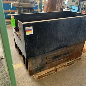 Pallet of Metal Shelving & Metal Box