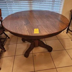 Oak Table 48" Round