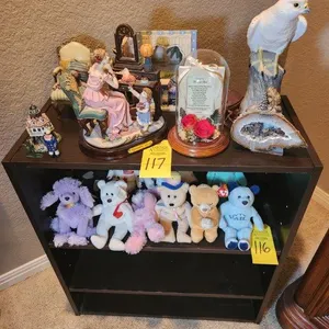 Bookshelf & Contents on Top