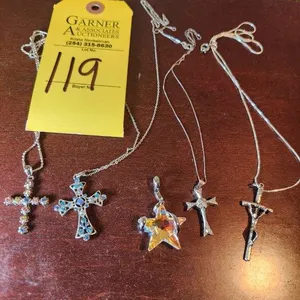 5 Cross & Misc. Necklaces