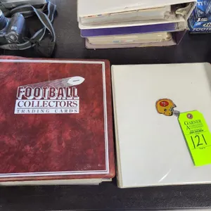 2 Binders of Misc. Football Cards
