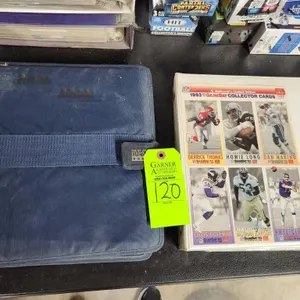 2 Binders of Misc. Football Cards