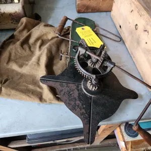 Vintage Hand Crank Seed Sower/Spreader - 1800's