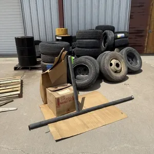 New & Used Tires, 2 Barrels (not full)