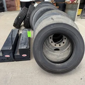 New & Used Tires, Rims, Barrels (not full), Barrel, Dolly