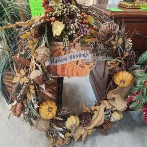 Harvest Blessing Wreath
