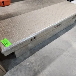 Diamond Plate Aluminum Truck Tool Box - 6' to 8' Bed