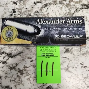 Alexander Arms .50 Beowulf
