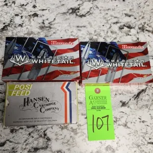 2 Hornady American Whitetail .300 Win Mag SP & Hansen Cartridge .300 Win Mag SP