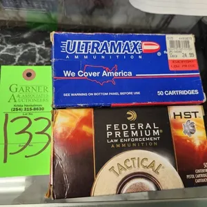 Ultramax 40 S&W FMJ & Federal Premium 40 S&W HST