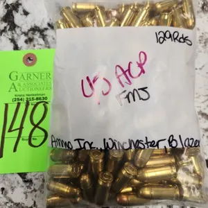 Ammo Inc, Winchester, Blazer 45ACP FMJ 129 Rounds