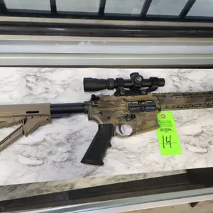 Black Rain Fallout 15 5.56 Full Auto w/ Leupold Mark AR 1.5-4x20