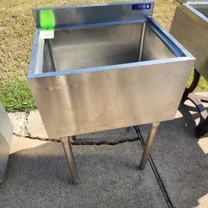 L & J Equipment Stainless Steel Underbar Ice Bin