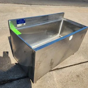 L & J Equipment Stainless Steel Underbar Ice Bin