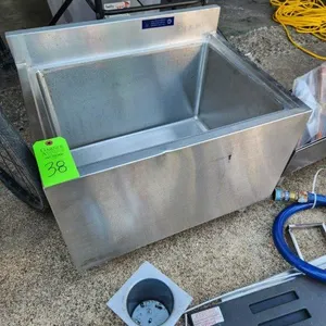 L & J Equipment Stainless Steel Underbar Ice Bin