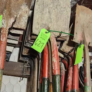 Row of Hand Tools - Shovels