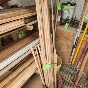 Bucket of Wood Trim