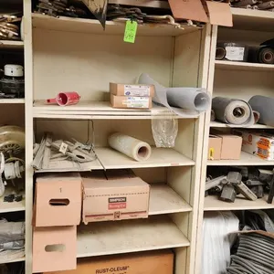 Contents of 2nd White Shelf - Back Corner