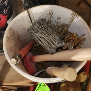 Bucket of Tie Wire & Misc.