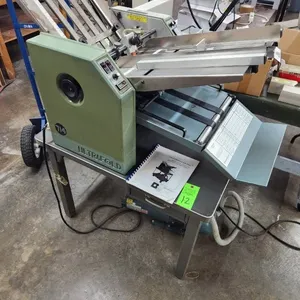 Baum 714 Ultrafold Air Feed Folder, Compressor, & Table