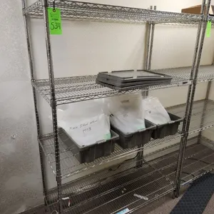 Uline Shelving Unit 4 Shelf 24"D