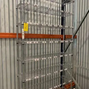 Metal Shelving w/ 9 Shelves U-Line