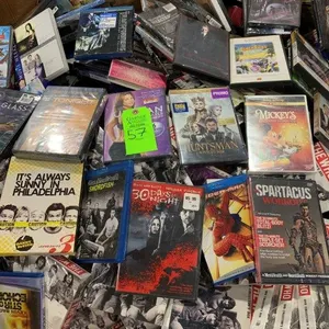 Gaylord Full of New & Very Good DVD's & Blue Ray Discs