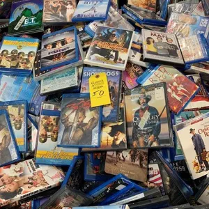 Gaylord Full of New & Very Good DVD's & Blue Ray Discs