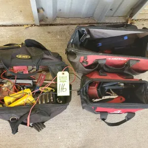 3 Tool Bags & Contents