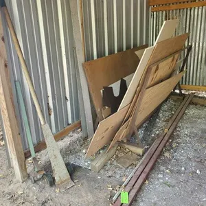 Contents of Corner- Scrap in Back Shed