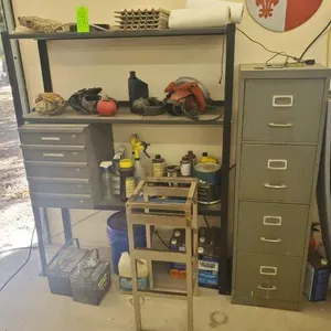 Rack & Contents, Filing Cabinet & Contents