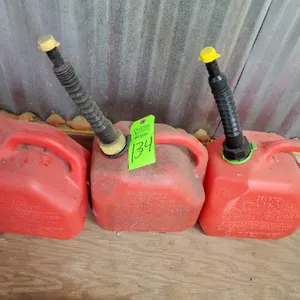 3 Gas Cans