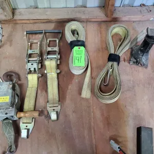 Large Tie Downs & Pulley